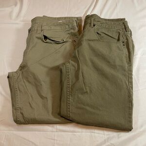 Buffalo David Bitton Olive Green Chinos‎